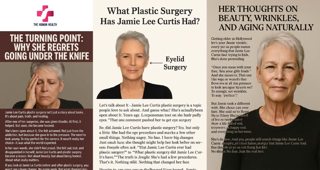 Jamie Lee Curtis Plastic Surgery: Exclusive, Eye-Opening Look